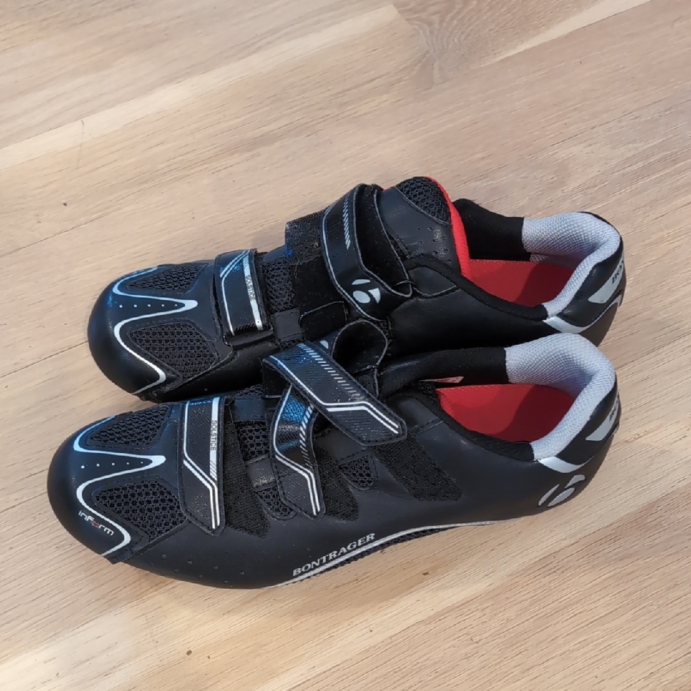 Bontrager Black and Red Cycling Shoes